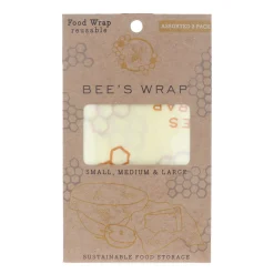 Bee's Wrap-mehiläisvahakelmu, 3-pakkaus, kaikki koot