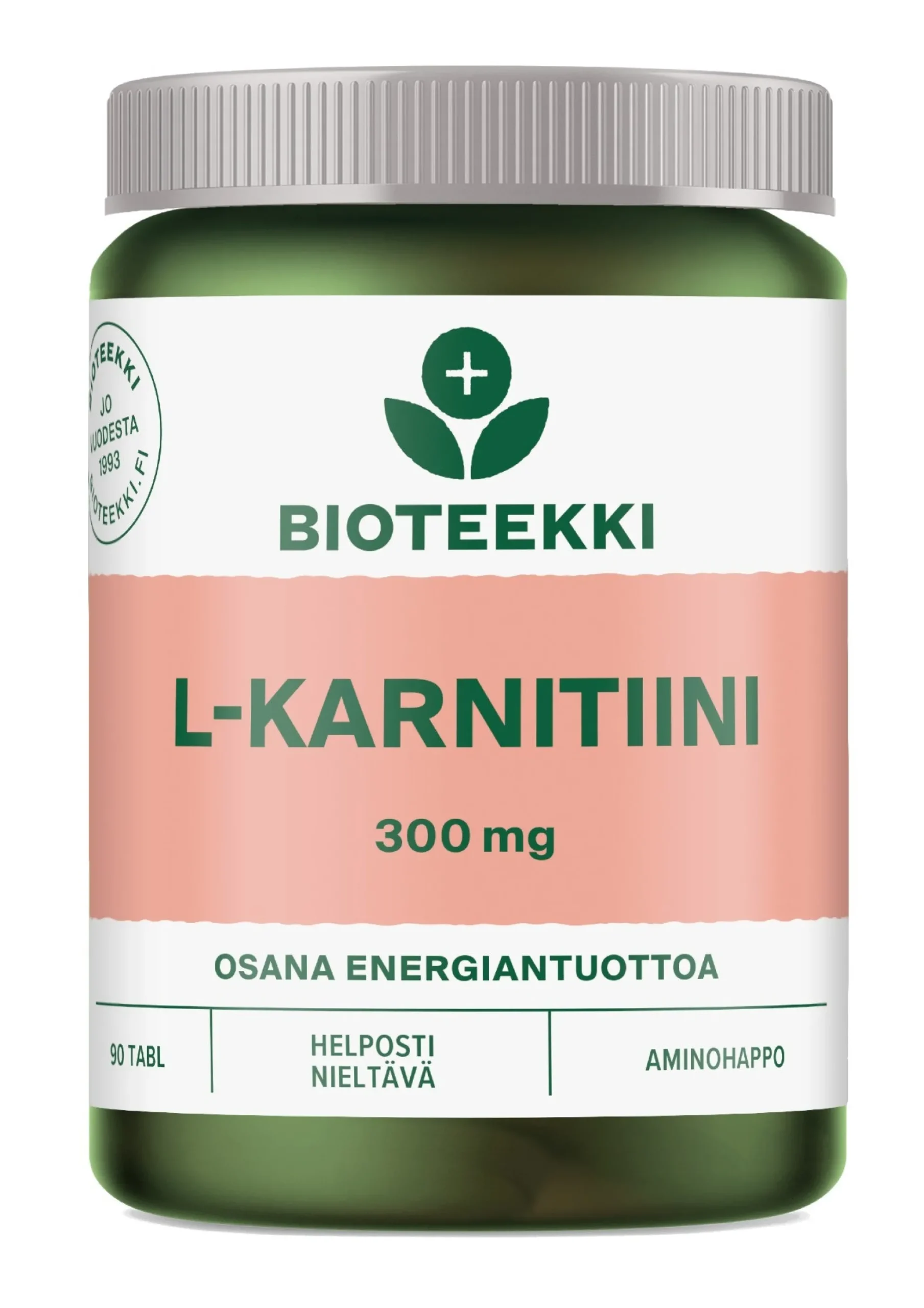 Bioteekki L-Karnitiini 90 tabl.