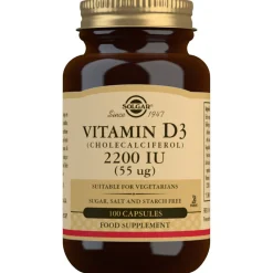D3-vitamiini, 55ug (D-vitamiini), 30 g