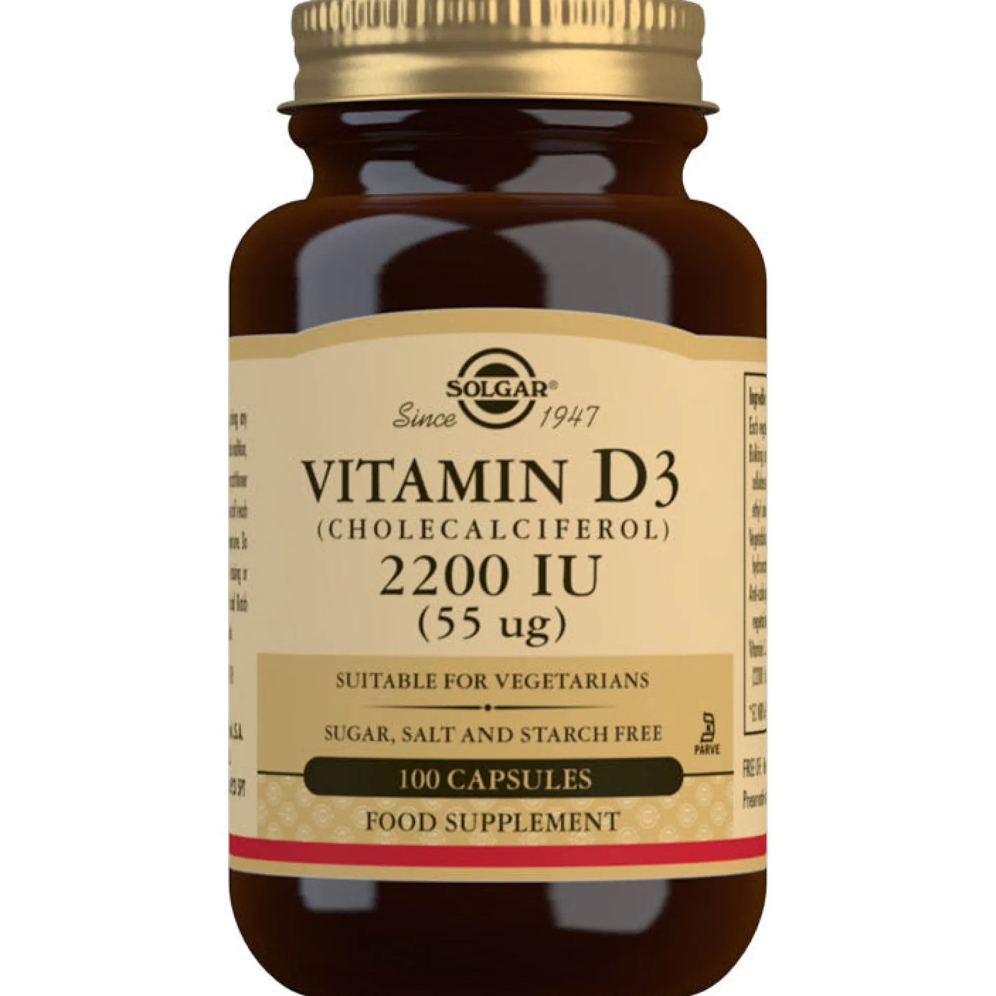 D3-vitamiini, 55ug (D-vitamiini), 30 g