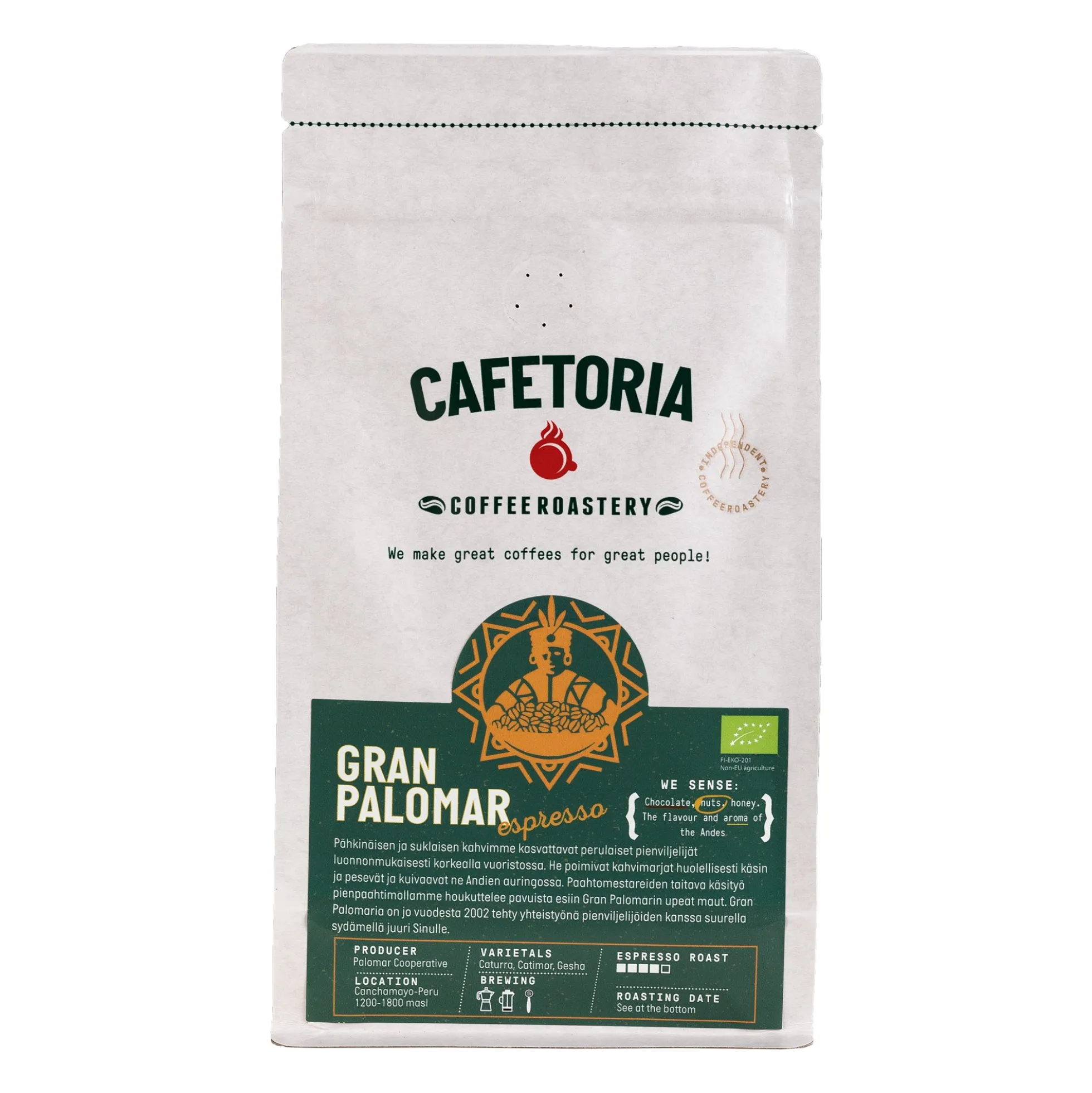 Espressokahvi, jauhettu, 250 g