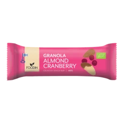 Granola-patukka, manteli-karpalo (Almond Cranberry) 40 g