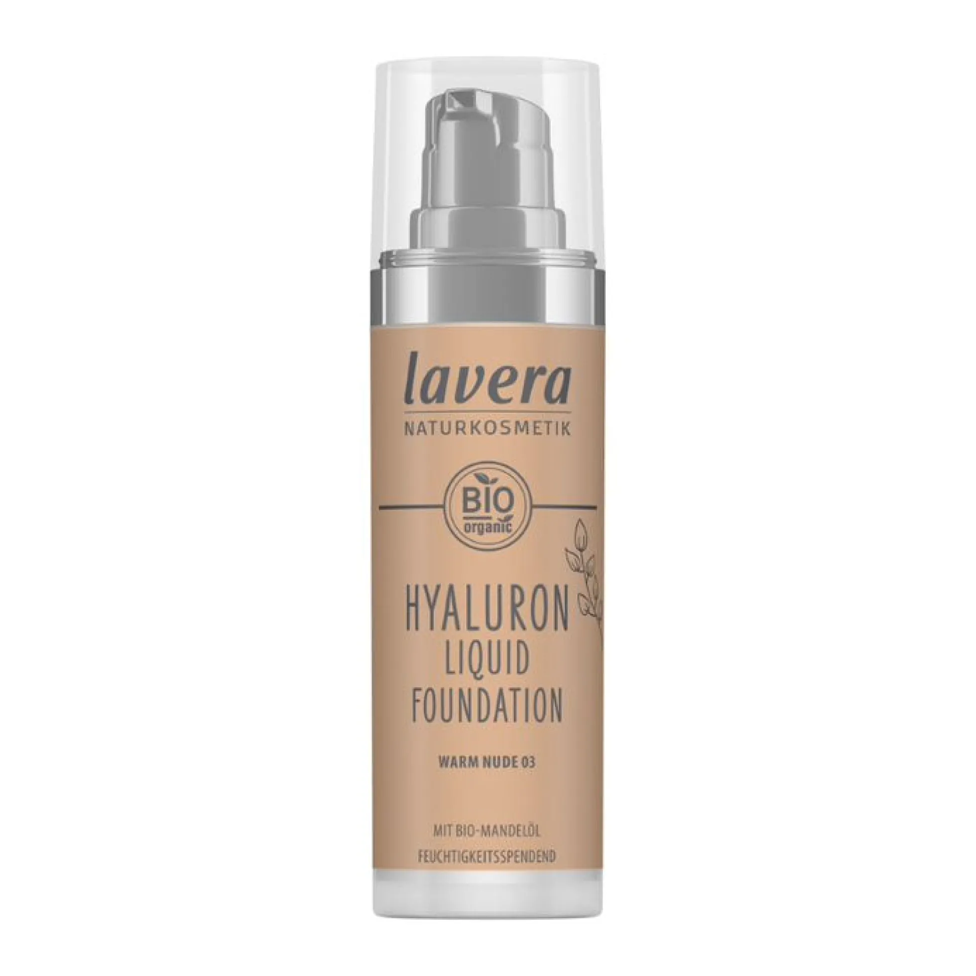 Hyaluron Liquid Foundation, Warm Nude 03