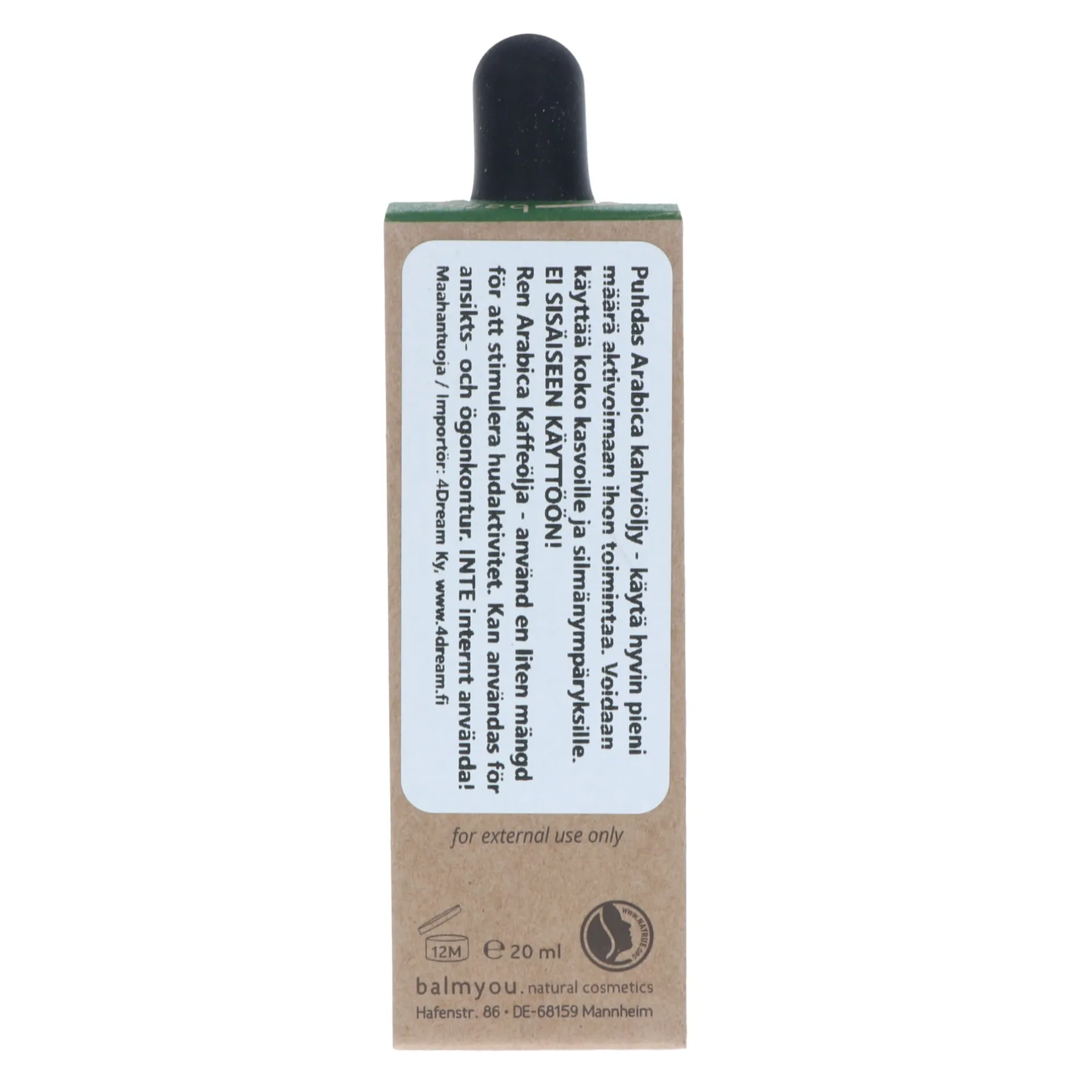 Kahviöljy (Arabica Coffee Oil), 20 ml