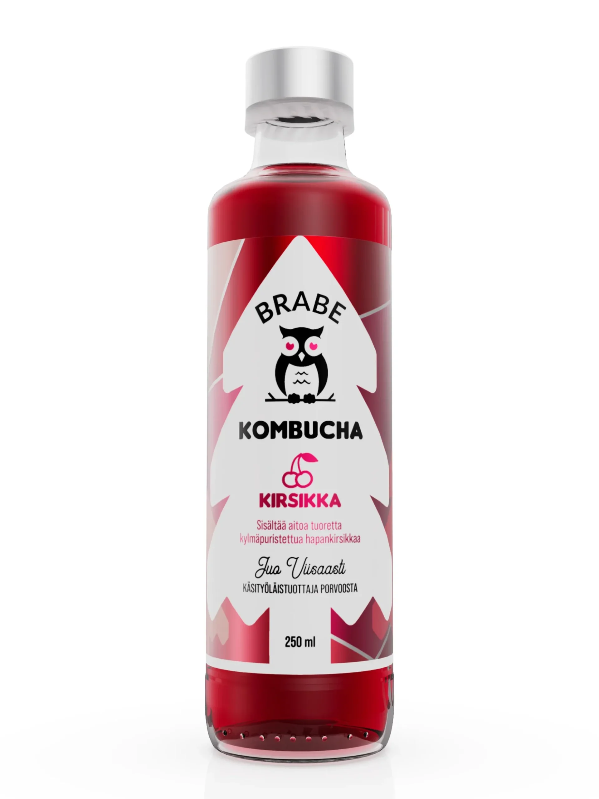 Kombucha kirsikka, 250 ml