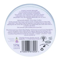 Lempeä Laventeli Jalkavoide, 125 g