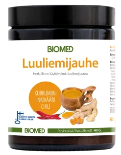 Luuliemijauhe, kurkuma-chili-inkivääri