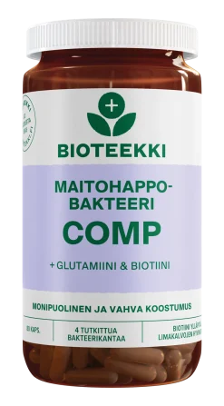 Maitohappobakteeri Comp, 80 kaps.
