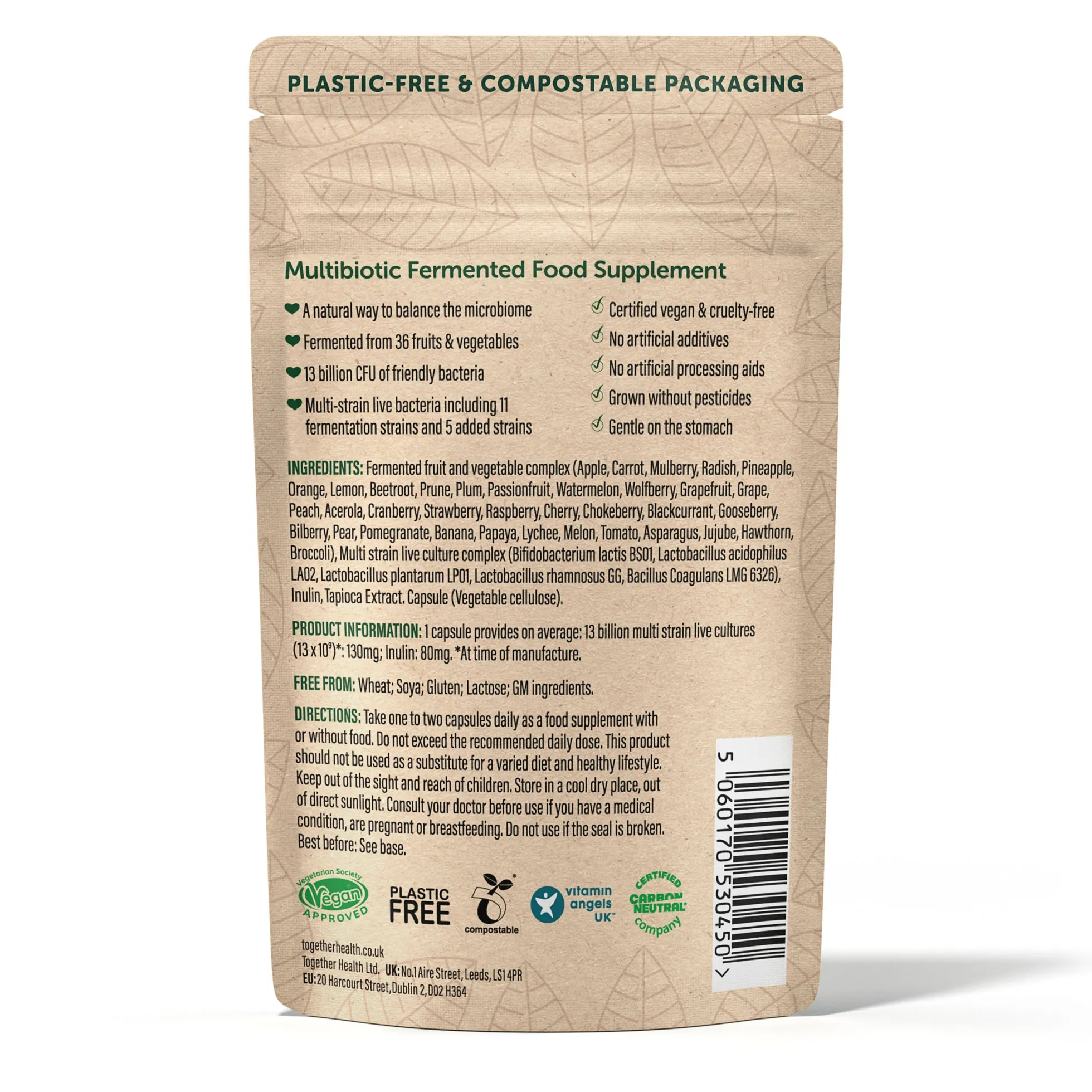 Multibiotic Microbiome Support, 30 kaps