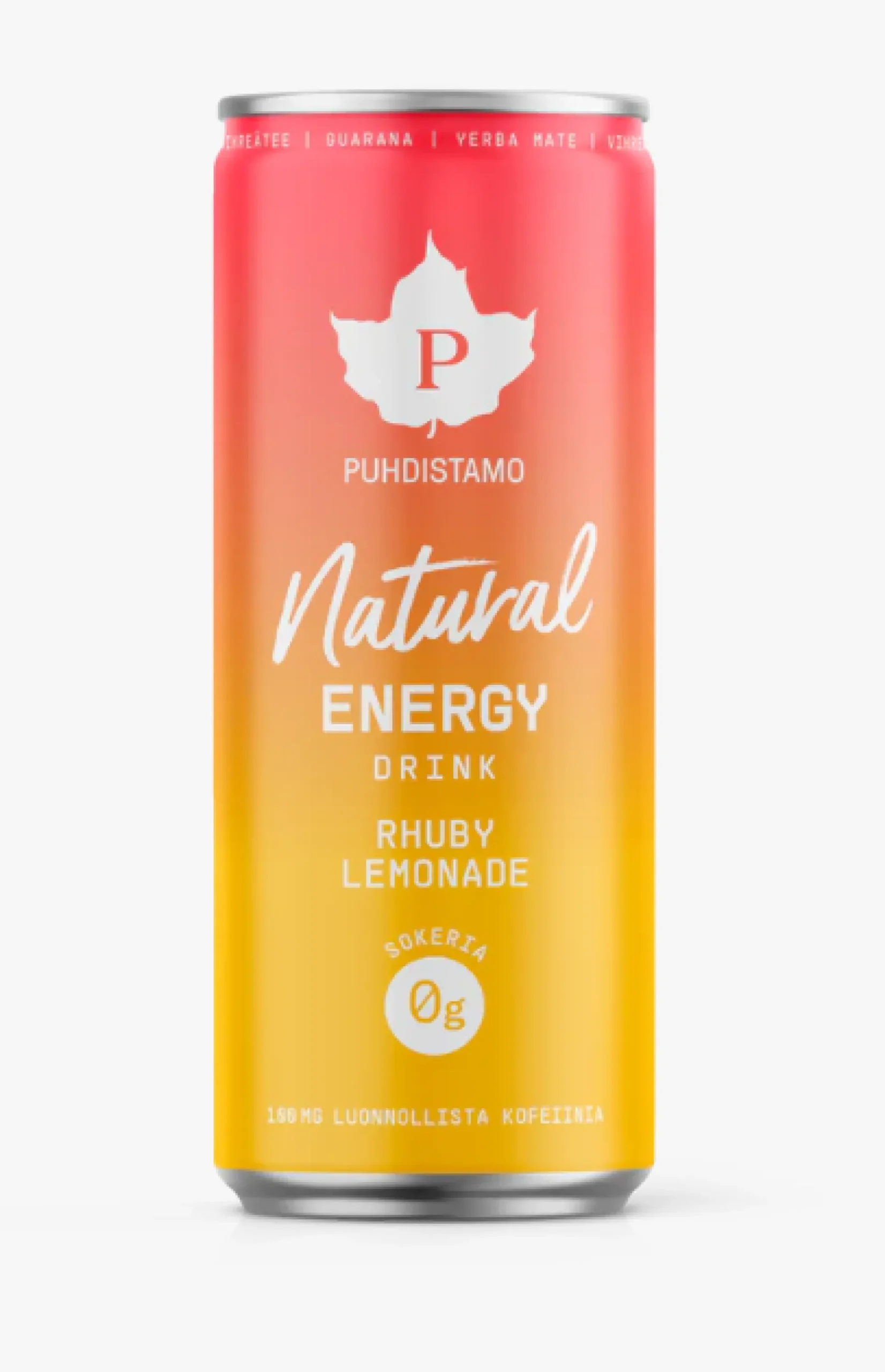 Natural energy Drink, Rhuby Lemonade 330 ml