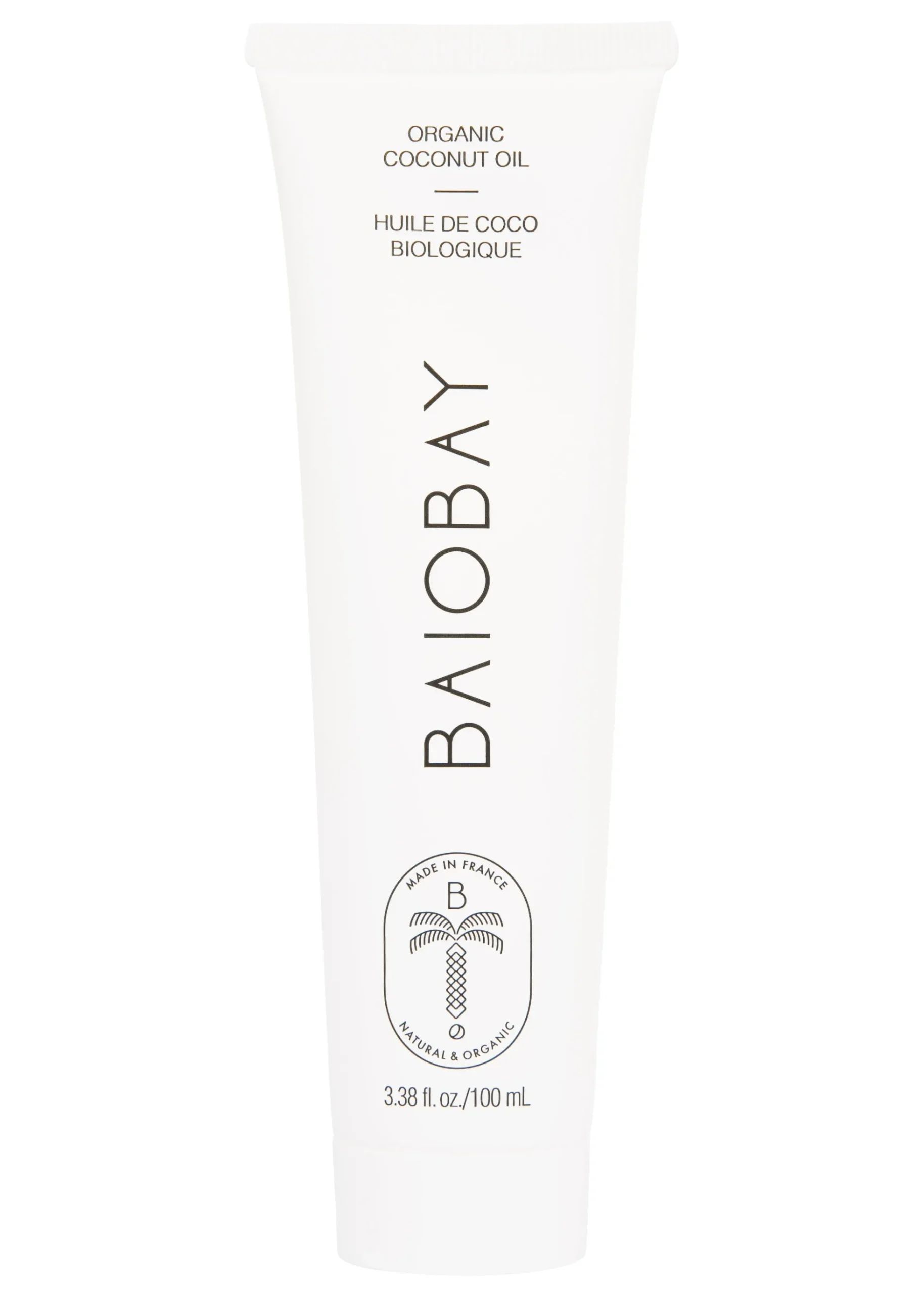 Organic Coconut Oil, 100 ml - kookosöljy