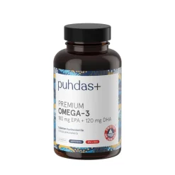 Premium Omega-3 180 mg EPA / 120 mg DHA, FOS Serti, 160 kpl