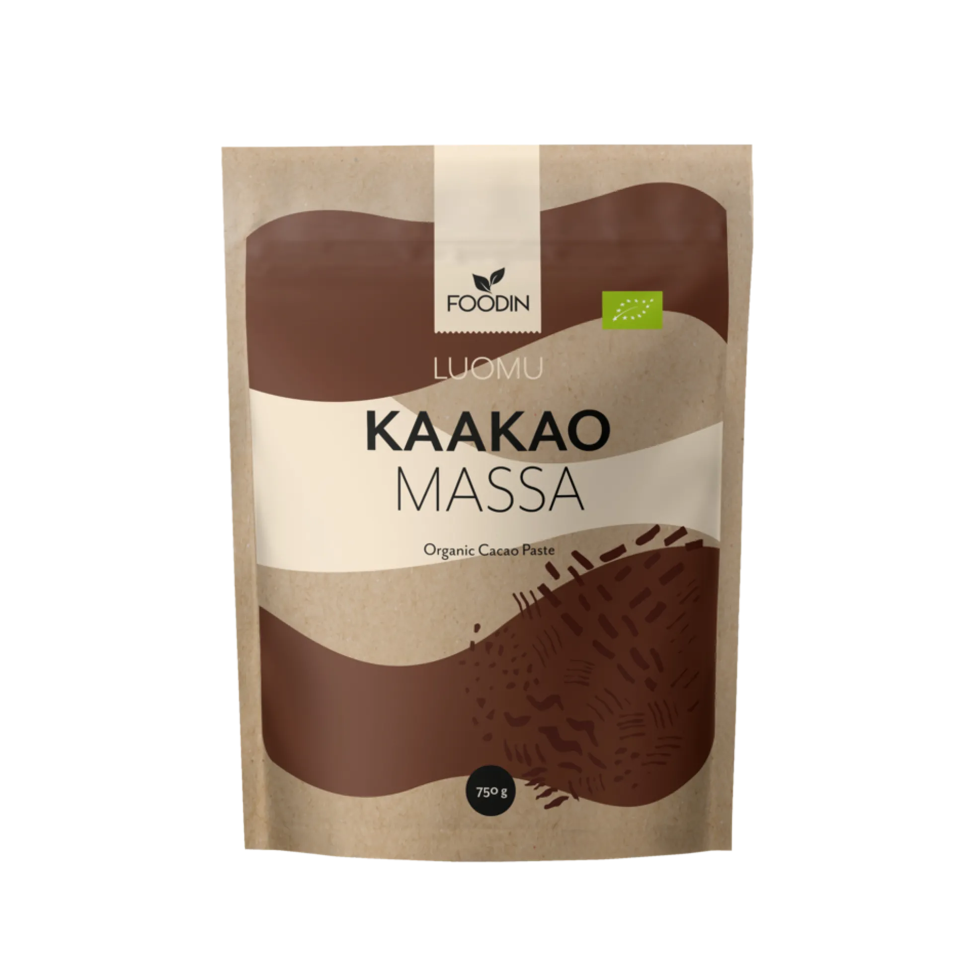 Raakakaakaomassa, 750 g