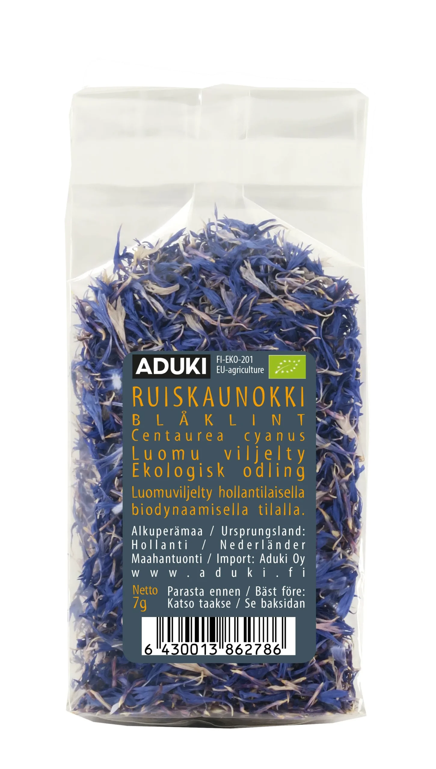 Ruiskaunokki, 7 g