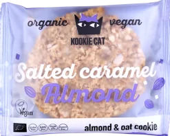 Salted caramel & manteli kaurakeksi, 50 g