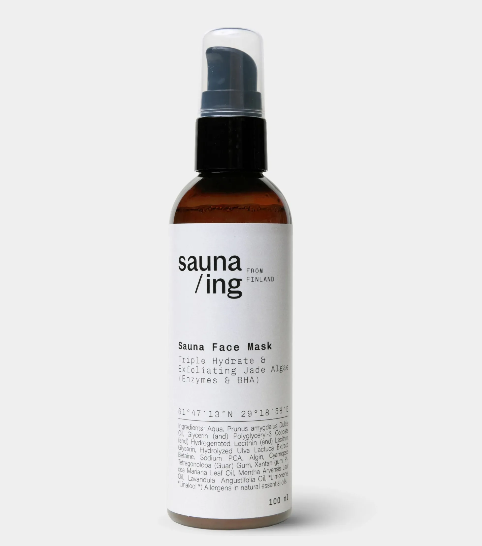 Sauna Moisturising Mask, 100 ml - kasvonaamio