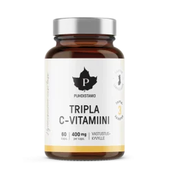 Tripla C-vitamiini 400 mg, 60 kaps