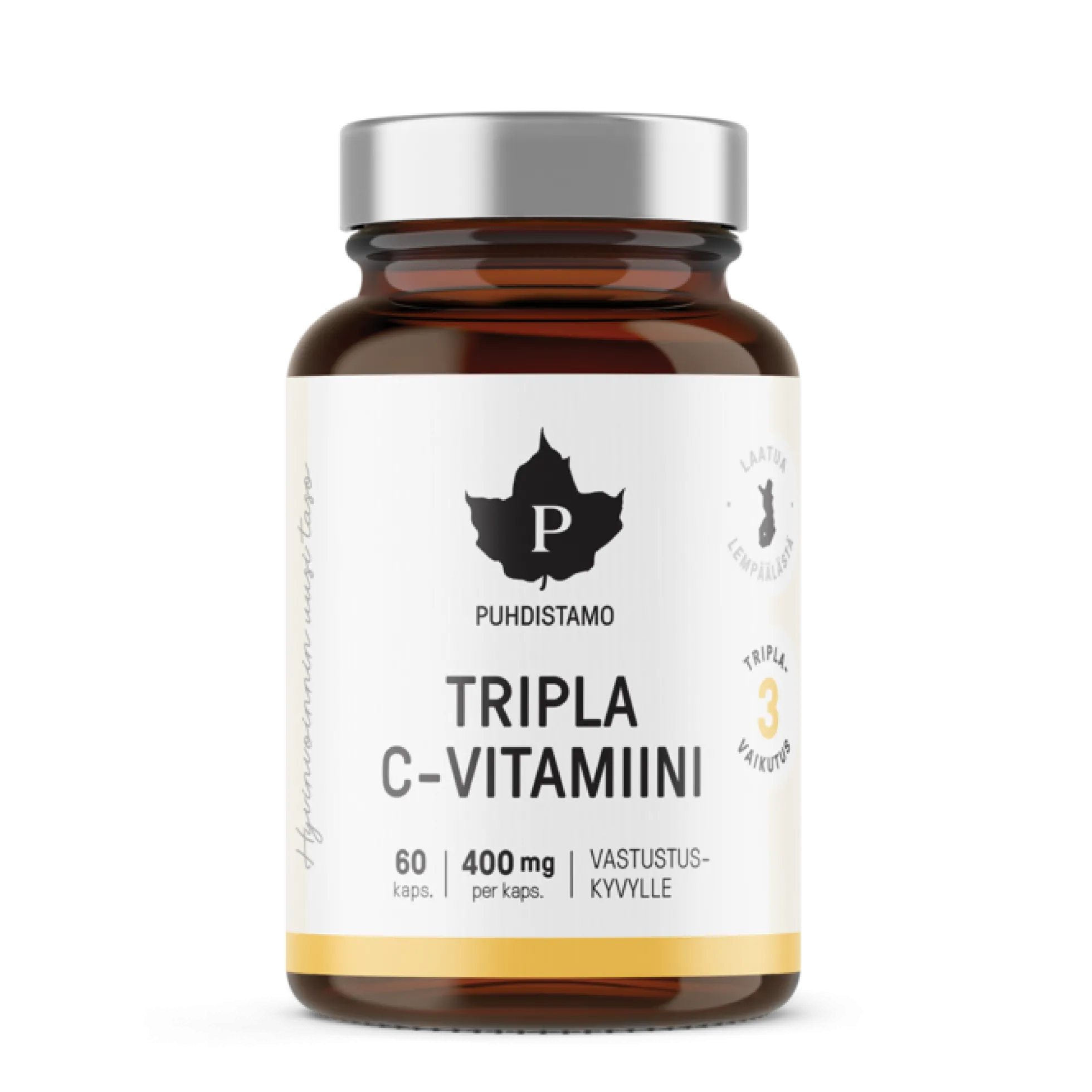 Tripla C-vitamiini 400 mg, 60 kaps