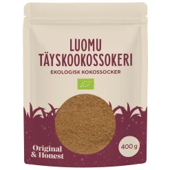 Täyskookossokeri, 400 g