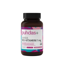 Vahva B12-vitamiini 1 mg 60 vegekaps