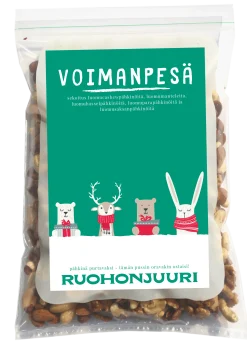 Voimanpesä-luomupähkinäsekoitus, 800 g